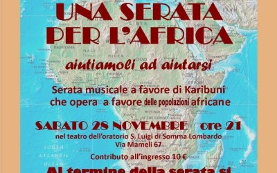 Una serata per l’Africa